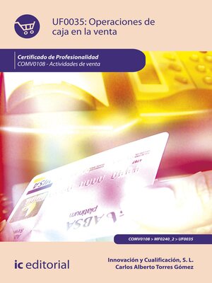 cover image of Operaciones de caja en la venta. COMV0108